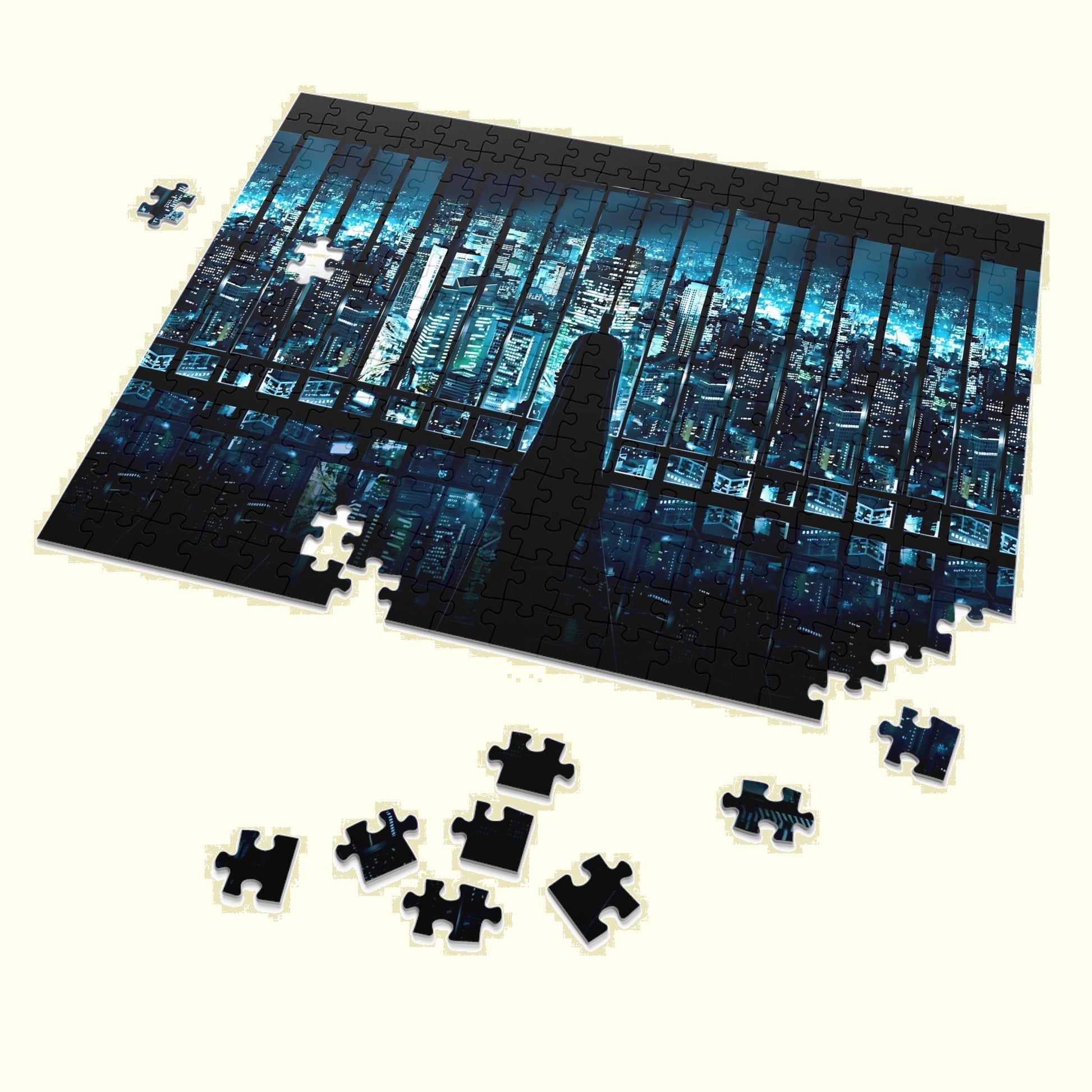Batman jigsaw puzzle by PopCrate – 120-piece recycled paper classic Batman design, ₹399