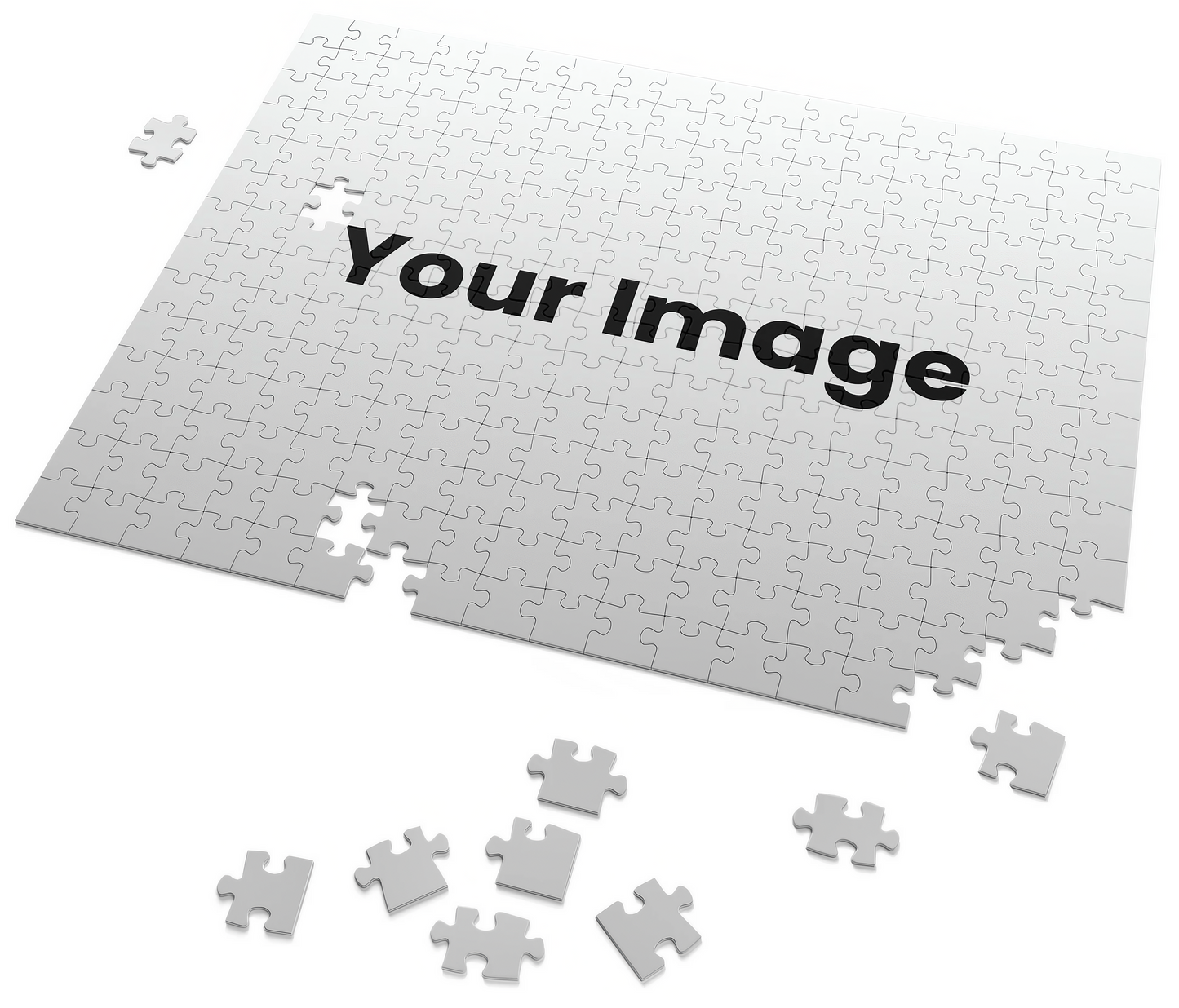 Custom photo jigsaw puzzle by PopCrate with personalized image, 120-piece puzzle on recycled paper
