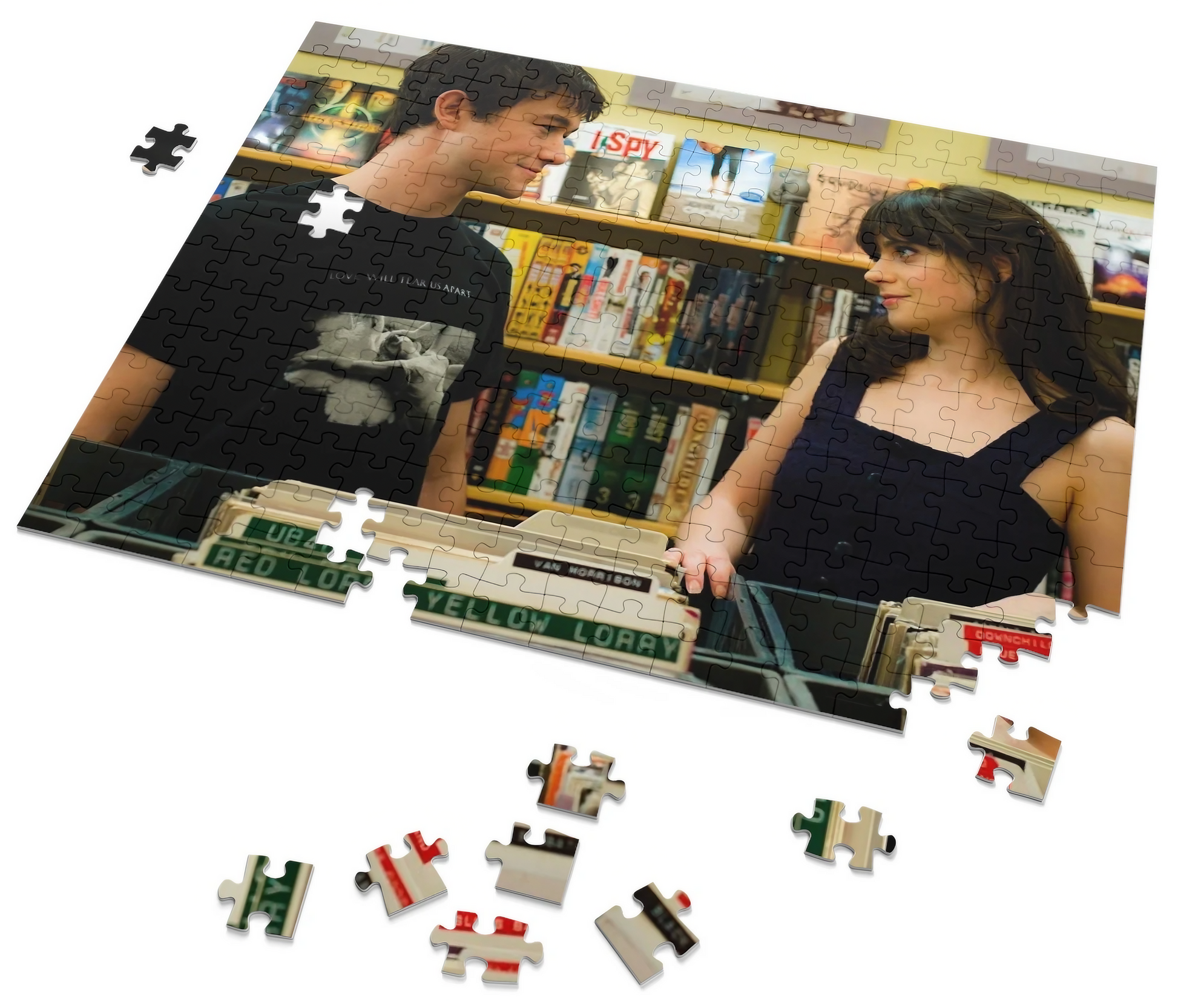 Custom photo jigsaw puzzle by PopCrate with personalized image, 120-piece puzzle on recycled paper