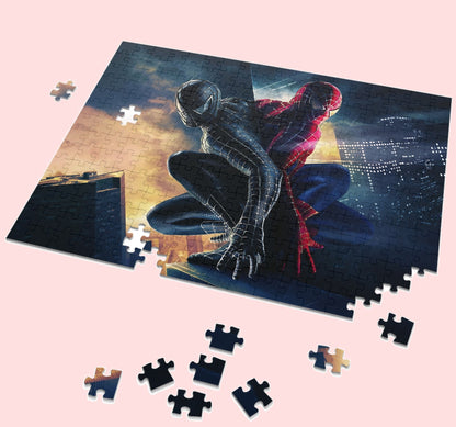 Spider Man jigsaw puzzle by PopCrate – 120-piece recycled paper classic superhero design, ₹399