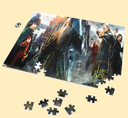 Lord Of The Rings Adventure jigsaw puzzle by PopCrate – 120-piece recycled paper epic journey design, ₹399