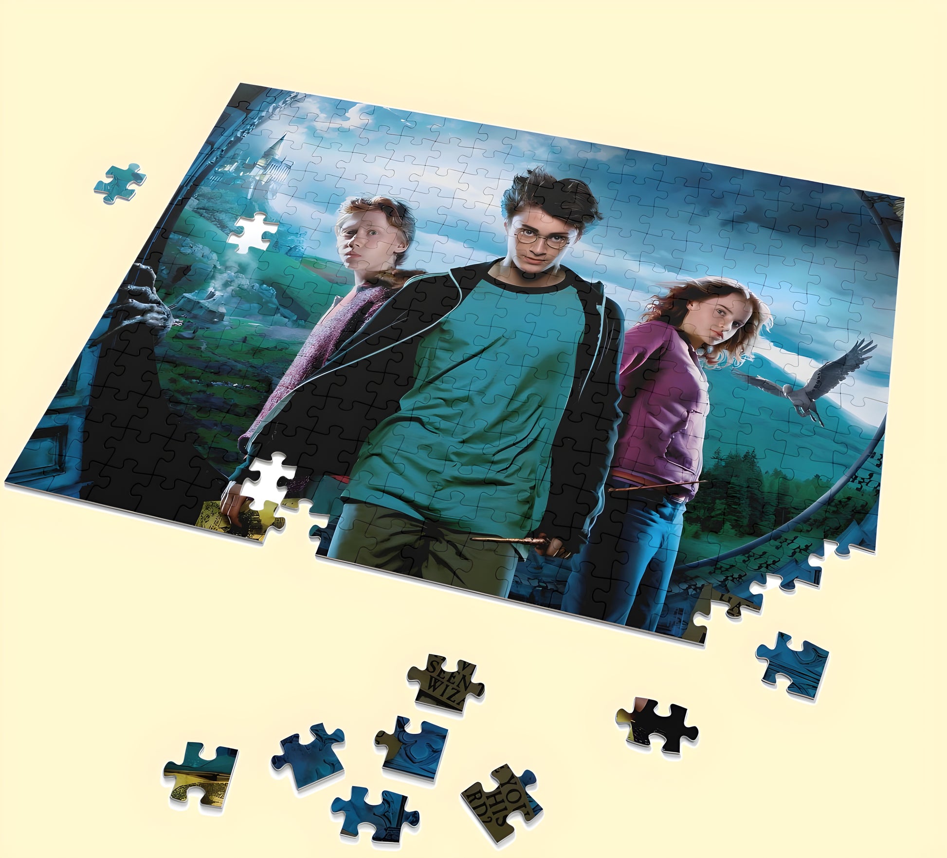 Harry Potter jigsaw puzzle by PopCrate – 120-piece recycled paper classic magical design, ₹299