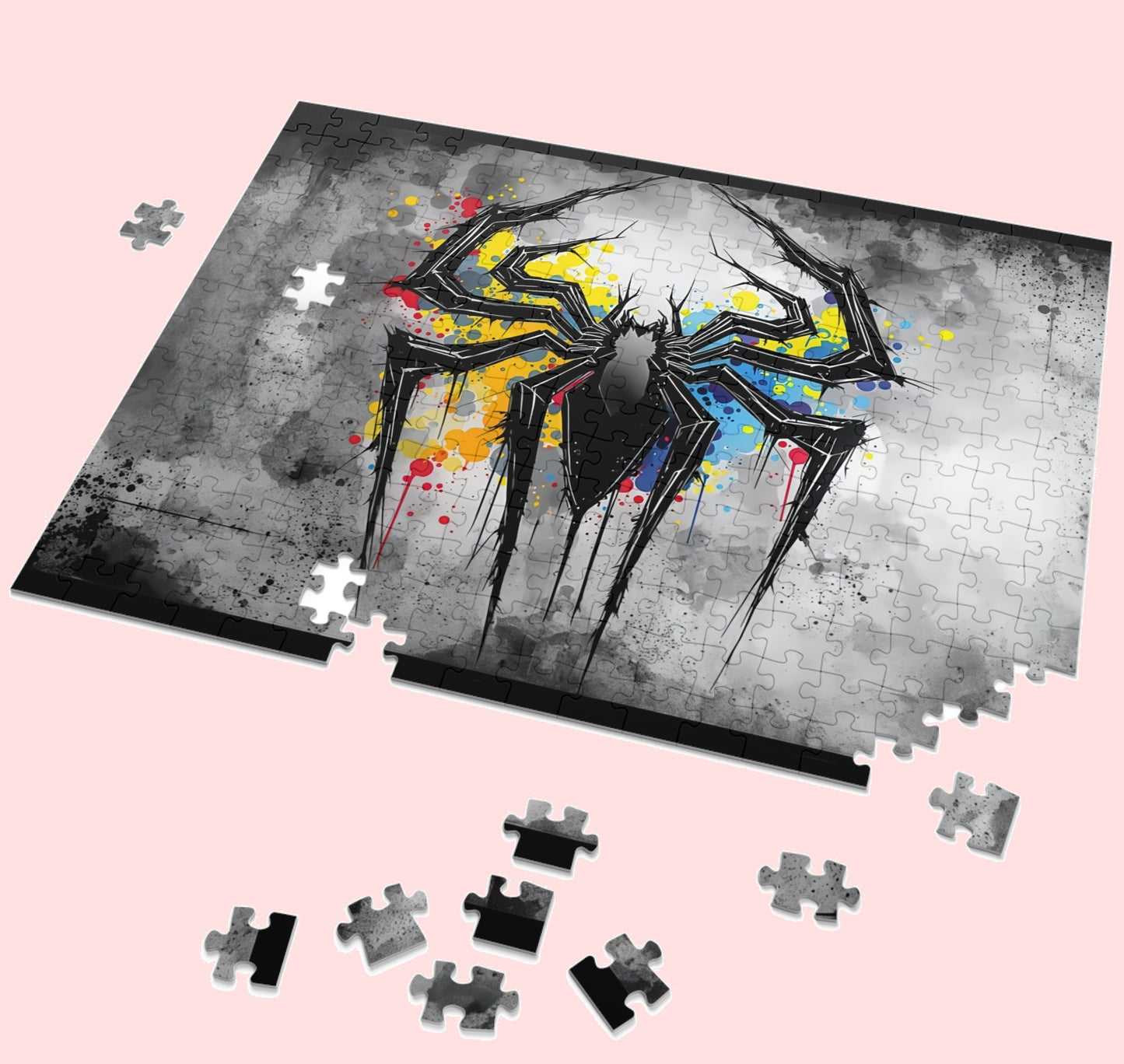 Spider Verse jigsaw puzzle by PopCrate – 120-piece recycled paper multiverse heroes design, ₹399