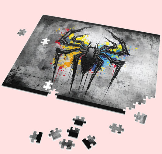 Spider Verse jigsaw puzzle by PopCrate – 120-piece recycled paper multiverse heroes design, ₹399