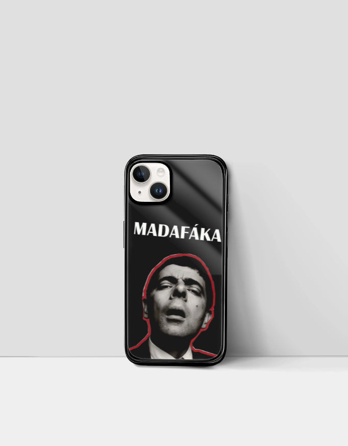 iPhone Back Cover- Mr. Bean Madafaka