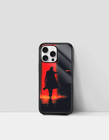 John Wick iPhone back cover by PopCrate – glossy glass Baba Yaga design, ₹399