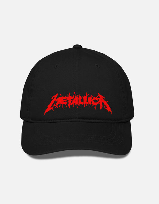 Metallica Baseball Cap by PopCrate – Premium Cotton Drill Cap with Reinforced Stitching, Comfortable Fit, Perfect for Music Fans, Starting from ₹499