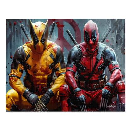 Jigsaw Puzzle- Deadpool and Wolverine
