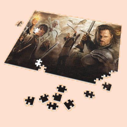 Lord Of The Rings jigsaw puzzle by PopCrate – 120-piece recycled paper classic epic design, ₹399