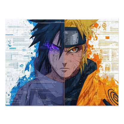 Jigsaw Puzzle- Naruto Uzumaki and Sasuke Uchiha